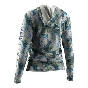 Sweat à capuche à séchage rapide, écologique, protection solaire, performance rapide, manches longues, pour la pêche, pour femmes - Product Image 2