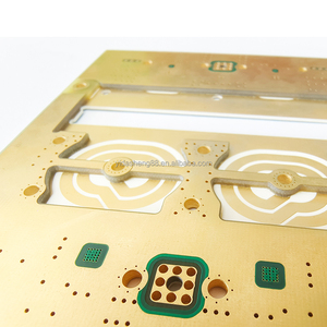 Produttore di PCB Multistrato Personalizzati, PCB ad Alta Frequenza <span class=keywords><strong>Rogers</strong></span> 4350B, Circuito Stampato con Mezzo Foro e Placcatura in Oro, Servizio PCBA - Product Image 4