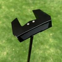 Putter de golf unisexe Mid Mallet, semi-pressé à chaud, zéro couple, haute stabilité, tige centrale, pour entraînement sur gazon, personnalisé, droitier, sac de golf
