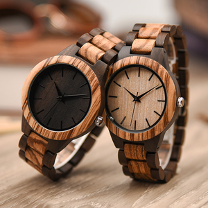 Orologio Unisex in Vero <span class=keywords><strong>Legno</strong></span> con Incisione Logo Personalizzato per <span class=keywords><strong>Donna</strong></span> - Product Image 2