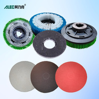 Disque de brosse de rechange pour machine de nettoyage de tapis commerciale, 17 pouces, brosse de nettoyage de tapis