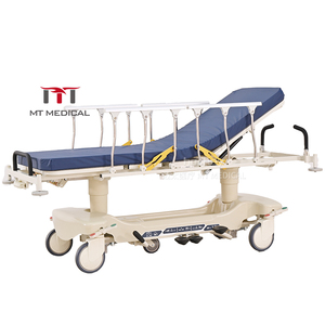 Equipo médico MT Camilla de metal de emergencia para pacientes Ambulancia Carro camilla de transferencia hidráulica de pacientes de lujo - Product Image 2