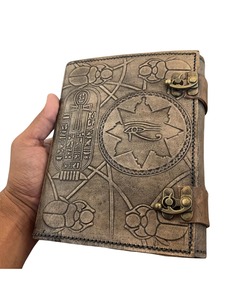 Libro de los Muertos Hamunaptra Hecho a Mano, Grimoire Egipcio en Relieve, Diario de Hechizos de Bruja, Libro de Tapa Dura, Libro de las Sombras - Product Image 2