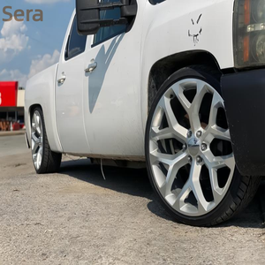 Jantes de voiture en aluminium <span class=keywords><strong>Sera</strong></span> 20 22 24 26 28 pouces 6x139.7 pour rétrofit/amélioration Escalade/Ram 1500/GMC Yukon/Chevy Silverado - Product Image 1