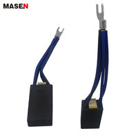 Brosses en carbone pour moteur électrique DC Morgenn EG571, brosses en carbone pour moteur électrique 2/12.5x40x64mm