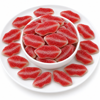 Bonbons Gélifiés Moelleux aux Fruits, Sucreries Halal, Bonbons Gélifiés Acidulés pour Enfants, Emballage OEM, Vente en Gros, Fabricant Chinois, Fournisseur