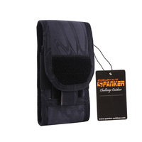 Pochette de téléphone portable multifonctionnelle verticale pour l'équitation et la randonnée, type ceinture de rangement tactique pour l'extérieur