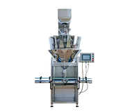 Máquina Envasadora de Alta Precisión de Tipo Lineal con 4/10/14 Cabezales Combinados para Arroz, Frutos Secos, Granos y Dulces para Pequeñas Empresas