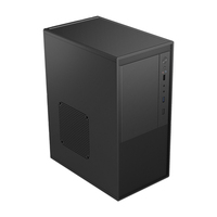 M-ATX Computer Mini Tower Case with Support 250mm VGA Compatible M-ATX/ITX Motherboard 1*HDD 1*SSD