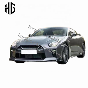 Conjunto de Parachoques Delantero y Trasero de Plástico PP R35 para Nissan <span class=keywords><strong>GTR</strong></span>, Mejora para Carrocería de Automóvil, Alerón de Fibra de Carbono - Product Image 4