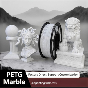 Filamento para Impresora 3D PETG con Efecto Mármol, Sin Atascos, Sin Hilos, Compatible con las Configuraciones Predeterminadas de Bambu y Creality - Product Image 2