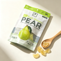 Sachet Doypack Personnalisé Écologique avec Fermeture Éclair Scellée de Qualité Alimentaire pour l'Emballage de Fruits Séchés 100% Naturels