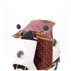 Housse de pare-brise pour véhicule électrique, imperméable, doublée de polaire, épaisse, pour moto et vélo électrique, utilisation automne-hiver - Product Image 1