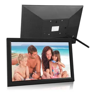 Digital Picture Frame 32GB Memory 15.6 Inch Smart WiFi Digital Photo Frame 1920x1080 IPS Touch Screen Share Moments Via Frameo
