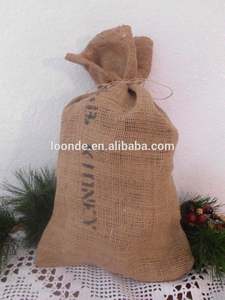 Sac en toile de jute, en coton et en soie avec cordon de serrage, logo personnalisé, petit, écologique, biodégradable, pour la décoration de la maison, l'emballage textile, les achats - Product Image 5