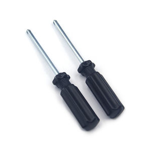 Новый дизайн 45 #   Миниатюрная стальная отвертка черного цвета в бумажной упаковке - Product Image 4