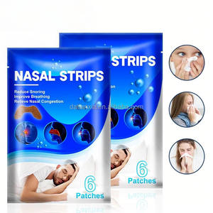 شرائط الأنف العشبية للعناية بالتهاب الجيوب الأنفية تصحيح احتقان الأنف وقف الشخير تحديث التنفس بسلاسة الجص - Product Image 2