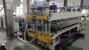 Ligne de production de feuilles ondulées <span class=keywords><strong>creuses</strong></span> en PP/PE Horserider avec machine d'extrusion à vis et à pelletisation pour plaques - Product Image 2