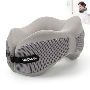Accesorios de Viaje, Almohada de Viaje en Forma de U con Botón de Presión, Cómoda para Avión, Coussin De Voyage - Product Image 1