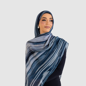 Pañuelo Modal Estampado Modesto Musulmán de Lujo, Hiyab con Logotipo Personalizado, Personalizable, Ligero, Duradero, Moderno, Suave y Cómodo - Product Image 2