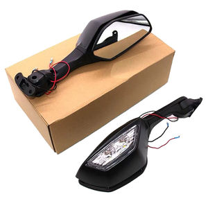 Rétroviseur de moto RTS avec clignotant LED pour <span class=keywords><strong>Kawasaki</strong></span> <span class=keywords><strong>Ninja</strong></span> <span class=keywords><strong>ZX</strong></span>-<span class=keywords><strong>10R</strong></span> <span class=keywords><strong>2011</strong></span> - 2015 - Product Image 6