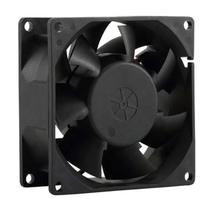 80mm 80X80X38mm 12V/24V/48V 4PIN FG PWM gran flujo de aire DC Axial ventilador sin escobillas 8038 - Product Image 1