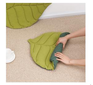 Tapis et coussinets pour animaux de compagnie en forme de feuille 100% coton lavable Tapis pour chien ou tapis pour chat pour quatre saisons - Product Image 4