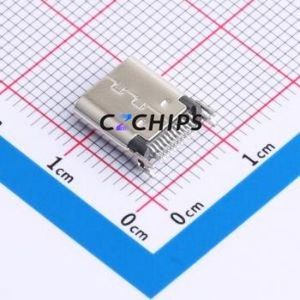 HC-TYPE-C-24P-CP0.8-5A-L9.25-01 USB Connector SMD Connector Type-C USB 3.1 Female Clamp Plate - Product Image 2