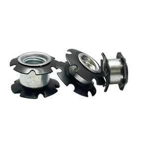Conector <span class=keywords><strong>de</strong></span> tubo roscado <span class=keywords><strong>de</strong></span> doble capa, tuerca <span class=keywords><strong>de</strong></span> estrella para bicicleta <span class=keywords><strong>de</strong></span> montaña y carretera - Product Image 5