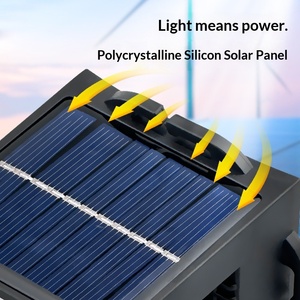 Lampe frontale puissante, super brillante, étanche, à énergie <span class=keywords><strong>solaire</strong></span>, dédiée au site de pêche, lampe frontale à longue durée de vie, pour l'extérieur - Product Image 4