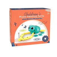 Nouveau Design Électronique Intelligent Peinture Tortue Robot DIY Enfants Dessin Jouets Pour Enfants Cadeau D'anniversaire