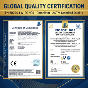 ยางกันน้ำชนิด P สำหรับงานหนัก QUNNUO ผลิตจากยางธรรมชาติ มีความแข็งแรงสูง พร้อมการรับประกัน 5 ปี สำหรับการก่อสร้างสะพานทางหลวง - Product Image 6