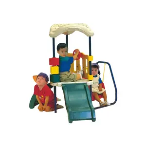 Huadong Customized Kindergarten Furniture Toys indoor playground slide and swing set