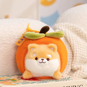 ตุ๊กตาคาปิบาร่าน่ารัก สวมหมวกสตรอว์เบอร์รี่ พวงกุญแจตุ๊กตาหมูน้ำ - Product Image 4