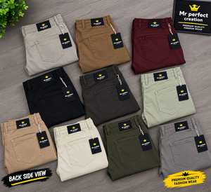 <b>Men</b> Plain <b>Cargo</b> <b>Pants</b> Linen Fabric in Grey Beige Tan Maroon Black Charcoal Olive Green Mint <b>Cream</b> and Taupe for Casual Wear - Product Image 4