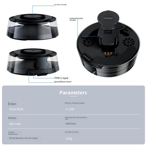 New đám mây và sương mù xem hương máy với sạc không dây - Product Image 3