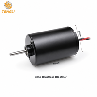 Moteur BLDC 3650 24V Inrunner avec contrôle de vitesse PWM intégré CW CCW 4150 tr/min Montage à bride 36mm pour l'automatisation