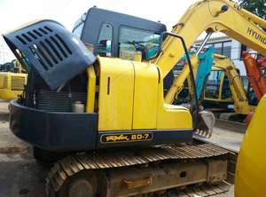 Excavadora Hyundai R80-7 Usada en Buen Estado, Peso Operativo de 7.8 Toneladas, Modelo 2013, Cucharón de 0.6 m, Pocas Horas de Trabajo - Product Image 3