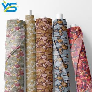 Низкий минимальный объем 100% органический хлопок Либерти Тана газон ткань цифровая цветочная ткань с принтом для женской одежды - Product Image 1