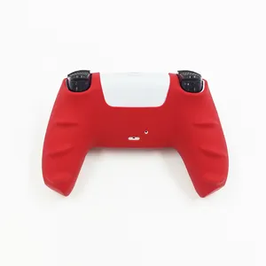 맞춤형 축구 클럽 디자인 실크 인쇄 실리콘 피부 보호 그립 커버 케이스 플레이 스테이션 5 PS5 듀얼 쇼크 컨트롤러