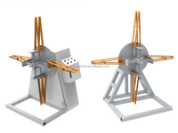 Machine à plier le fer plat HOGI entièrement automatique et intégrée : alimentation, redressage, poinçonnage, pliage, découpe