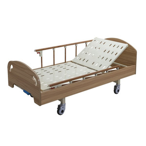Lit médicalisé en bois massif avec tête et pied de lit, multifonctionnel, fabricant de Guangzhou - Product Image 4