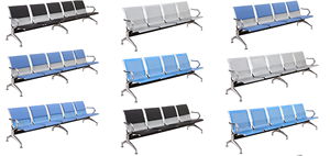 เก้าอี้รอแบบปรับแต่งได้ 1 <span class=keywords><strong>2</strong></span> <span class=keywords><strong>3</strong></span> 4 5 ที่นั่ง สำหรับโรงพยาบาล คลินิก สนามบิน สถานีรถโดยสารสาธารณะ สำนักงาน คลินิก สถานีรถไฟ - Product Image 6