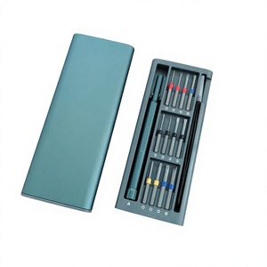 Juego de destornilladores magnéticos multifuncionales de precisión 26 en 1 para reparación de teléfonos móviles, kit de herramientas de acero al cromo vanadio - Product Image 1