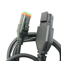 موصلات DT DTP 2 ألمانية ذكر وأنثى معزولة بالـ PVC بتصنيف IP66 لتوصيلات إضاءة LED للعمل/الاستبدال