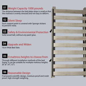 <strong>King</strong>-Size Luxury Green Upholstered Platform <strong>Bed</strong> with Oversized Padded Backrest Smart Modern Design Solid Wood Frame - Product Image 4