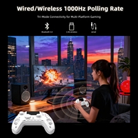 Manette de jeu sans fil ANBERNIC RG G01 avec joystick à effet Hall pour PC, Switch, Android, iOS - Contrôleur de jeux