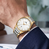 Nouvelle Montre Homme Quartz Style Classique 2026 en Acier Inoxydable 39mm Étanche Lumineuse Business-Casual Fabricant Direct
