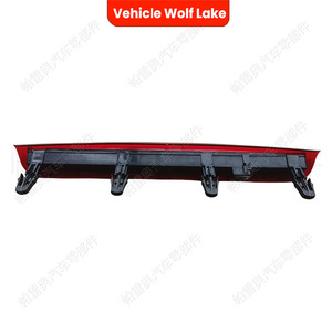 Vehicle Wolf Lake High Mounted Brake <b>Light</b> 8P4945097C For Audi A3 8P Hatchback 2004-13 <b>Window</b> Mount Red ABS - Product Image 2