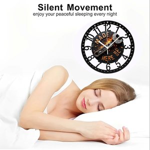 <span class=keywords><strong>Orologio</strong></span> <span class=keywords><strong>da</strong></span> <span class=keywords><strong>Parete</strong></span> Circolare in Ferro <span class=keywords><strong>da</strong></span> 25cm con Design <span class=keywords><strong>Albero</strong></span> <span class=keywords><strong>della</strong></span> <span class=keywords><strong>Vita</strong></span> o Scena Naturale - Product Image 6